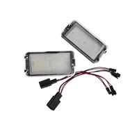 PYBYCEGNZK Lampe Plaque Immatriculation Pour Seat Altea Arosa Cordoba Ibiza Leon Toledo 2x24 LED Éclairage De Plaque D'immatriculation