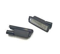 PYBYCEGNZK Lampe Plaque Immatriculation Pour Seat Altea Exeo Ibiza MK4 Leon Toledo 2004-2020 2 Pièces 12V LED Arrière Numéro Plaque D'immatriculation Lumière Étiquette Lampe