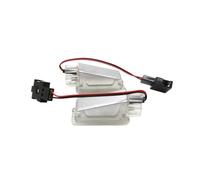 PYBYCEGNZK Lampe Plaque Immatriculation Pour Seat Exeo/ST 5D Estate Alhambra Altea Toledo 5D Ibiza Footwell Lights OEM Remplacement Plug And Play Voiture LED Intérieur