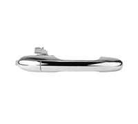 PYBYCEGNZK Poignée De Porte Extérieure Auto Pour Fiat 500 2012 2013 2014 2015 2016 2017 2018 68069943AC Poignée De Porte Extérieure Voiture Chrome Conduite À Gauche(Right Passenger Side)