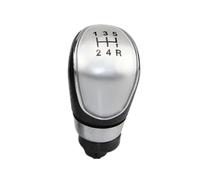 PYBYCEGNZK Pour Ford S-max 2007-2013 Pommeau De Levier Vitesse Voiture Poignée Tête Bâton 5 6 Vitesses Changer Pommeau Vitesse(5 Speed silver)