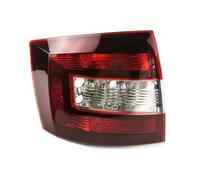 PYBYCEGNZK Unité Feu Arrière Pour Skoda Spaceback 2014 - 2019 Couvercle De Feu Arrière Voiture Conduite D'avertissement D'arrêt Sans Ampoule Feus Arrières(Black Left)