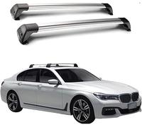 PYDing Barres de Toit Transversales Universelles,Lot de 2 pièces transversales de Toit pour BMW 7 Series G11 4 Door Sedan 2015-2020,Barre Portable Le Transport.