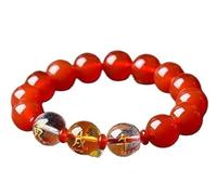 PYENHDI Bracelet Feng Shui, Bracelet Feng Shui de richesse, amulette Bagua trinitaire ornée des trois animaux gardiens bon augure