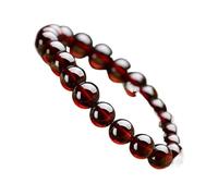 PYENHDI Bracelet Feng Shui, Talisman en grenat naturel de qualité 6A, cristal richesse, for attirer l'amour