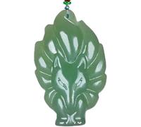 PYENHDI Collier Feng Shui en jade, Collier pendentif porte-bonheur for femmes et hommes