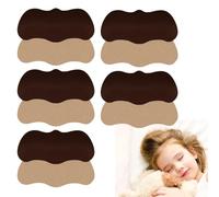 PYEUIFT 10 Pièces Autocollants pour nez, Autocollants nez, Respirez facilement, Soulager un Nez Bouché dû à un Nez Qui Coule, Allergies, Convient enfants et adultes, non magnétique