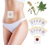 PYEUIFT 50 Pièces Patchs pour le Nombril Version 3.0 2025, Pour taille seau, Graisse du ventre, Avec Aimant Magnétique, Purification et Soin du Nombril, Facile à Utiliser, Non Irritant, Pour Adultes
