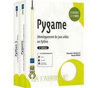 Pygame - Coffret de 2 livres : Développement de jeux vidéo en Python (2e édition) - Benoît Prieur - Eni Editions - Coffret - Manuel