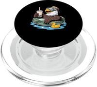 Pygargue Vacances Boba Perle Thé au Lait Pygargues PopSockets PopGrip pour MagSafe