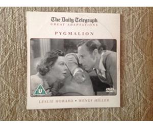 Pygmalion DVD Promotional copy from The Daily Telegraph in a Cardboard Sleeve