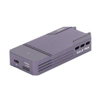 Pyhodi Boîtier de Disque Dur Ssd M.2 Nvme, USB 4.0 40 Gbit / S, Ventilateur, Coque en Alliage d'Aluminium, Prend en Charge Jusqu'à 4 to, Boîtier Ssd M.2 Nvme, Universelle pour