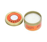 Pyhodi Bougie de Survie à la Paraffine, Bougie d'urgence Portable en Cire d'abeille à Combustion Lente Non Parfume sans Fumée avec Coque en Métal pour Le Camping, Extérieur, événements