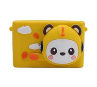 Pyhodi Caméra Numérique 1080p HD, Selfie & Game Music Sticker Filter Compact Small Camera avec Zoom, Remplir la Lumière, la Mise au Point Automatique, et Plus Encore avec Un Zoom (Yellow)