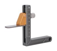 Pyhodi de Hauteur en Alliage en Aluminium, Ajustement Précis, échelle Métrique, Facile à Utiliser, Large Application pour le Travail du Bois avec Système à échelle Claire, pour la