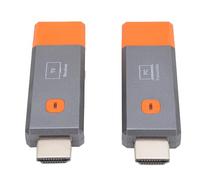 Pyhodi Émetteur et Récepteur HD MI sans Fil Mis à Niveau, Kit D'extension 1080p Plug et Lecture du Kit D'extension HD MI sans Fil Portable pour Que l'audio Monte à Partir de la Boîte