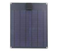 Pyhodi Emperporer Le Maintien du Chargeur de Batterie Solaire 35W, 16.34x13.39x1.18 Pouce Solaire Kits de Chargement à Randonnée avec Un Contrôleur de Batterie pour Voiture Automobile