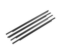 Pyhodi Joints d'étanchéité pour Vitres de Voiture, 4 Pièces, pour Outlander 2006, 2007, 2008, 2009, 2010, 2011, 2012, Garnitures de Porte, Couleur Noire, 5727A003