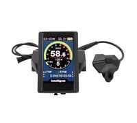 Pyhodi Ordinateurs à Vélo, Affichage de Couleur électrique P850C pour Le M400 G330 M620 G510 Moteur Moteur Moteur 3,2 Pouces 36V 48V 52V 60V Affichage avec Accessoire et Laveuse