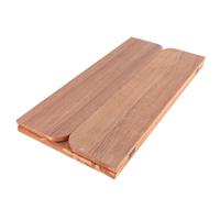 Pyhodi Ponton Boat Tablet, Montez n'importe Quel Support de Poteau de Table vers Le Dessous du Haut, Table Ponton Pliable Flush Mount Design Universal Mounting Plate (Brun (595x580 mm /