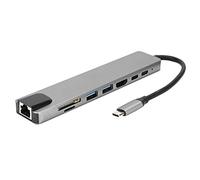 Pyhodi Station d'accueil USB à Performances Stables, Taux de Transfert de Données élevé Type-c vers Concentrateur HDMI avec Connecteur Femelle 5 V 500 MA ~ 900 MA Type-c pour Téléphone, PC,