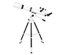 Pyhodi Télescope Astronomique Professionnel de 80 Mm avec Un Trépied en Aluminium Entièrement en Revanche, Un Adaptateur de Smartphone et Un Contrôleur, Idéal pour Observer Les Objets