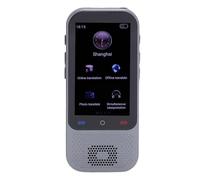 Pyhodi Traducteur de Langue, 138 Langues AI Offline en Ligne Photo Temps RELAL VOIGNE 3 Pouces écran Tactile, Son Clair, Microphone D'annulation du Bruit, Lecture MP4 MP3, Batterie de