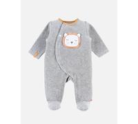Pyjama 1-pièce Babou En Velours Grey PREMA(45CM)