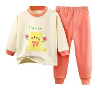Pyjama 2 Piece Bebe Garcon Costume 1 Mois Vetement Enfants Ensembles De GarçOn Pantalon Enfant 5 Ans Stella Pat Fille Shirt 12