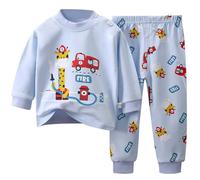 Pyjama 2 Piece Bebe Garcon Costume 1 Mois Vetement Enfants Ensembles De GarçOn Pantalon Enfant 5 Ans Stella Pat Fille Shirt 12