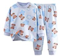 Pyjama 2 Piece Bebe Garcon Costume 1 Mois Vetement Enfants Ensembles De GarçOn Pantalon Enfant 5 Ans Stella Pat Fille Shirt 12