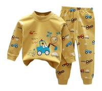 Pyjama 2 Piece Bebe Garcon Costume 1 Mois Vetement Enfants Ensembles De GarçOn Pantalon Enfant 5 Ans Stella Pat Fille Shirt 12