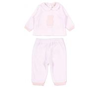 Pyjama 2 pièces avec Ourson - 6 Mois Rose