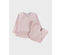 Pyjama 2 pièces en velours imprimé cerises rose 18M(81CM)