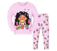 Pyjama 2 pièces pour Enfants Solides Manches Longues Tenues Pyjamas Pieces Classique T Shirt Tops et Pjs Shorts Mignonne Dinosaure Tracteur Vêtements De Maison