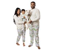 Pyjama 2 pièces unisexe Burt's Bees Baby pour bébé et tout-petit, en coton biologique, assorti, pour les fêtes, style chalet d'hiver 2024, taille