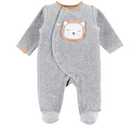 Pyjama 1-pièce Babou en velours, gris 6M