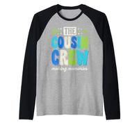 Pyjama à col Rond pour Enfants et Filles, Cadeaux Assortis Manche Raglan