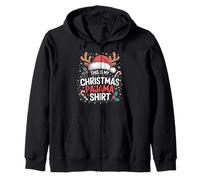 Pyjama Amusant avec Inscription « This is My Christmas » pour Homme et Femme Sweat à Capuche