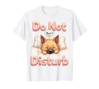Pyjama Amusant de Berger Allemand Do Not Disturb Dog T-Shirt