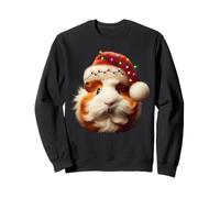 Pyjama Amusant en Forme de Cochon d'Inde avec Rennes de Noël Sweatshirt