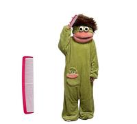 Pyjama amusant et idiot monstre à grande bouche pour adulte, Vert, L