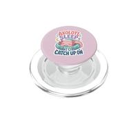 Pyjama Animal endormi Axolotl pour l'heure du Coucher PopSockets PopGrip pour MagSafe
