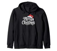 Pyjama Assorti avec Bonnet de Père Noël Rouge Sweat à Capuche