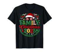 Pyjama Assorti de Noël 2025 avec Inscription « Family Christmas Squad » T-Shirt
