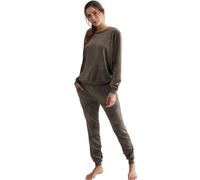Pyjama avec patantalon sweat femme Selmark Vert XL