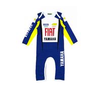 Pyjama Baby Unisexe Vr46 Yamaha Fiat Héritage, Bleu Royal Moto Gp