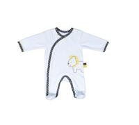 Pyjama bébé à manches longues en velours