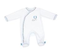 Pyjama bébé à manches longues en velours