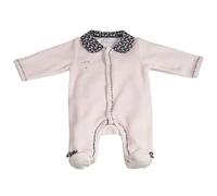 Pyjama Velours Miss Fleur De Lune ROSE Sauthon